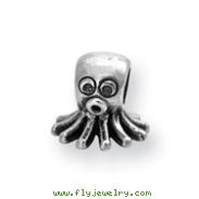 Sterling Silver Reflections Kids Octopus Bead