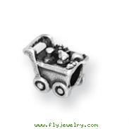 Sterling Silver Reflections Kids Shopping Cart Bead