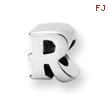 Sterling Silver Reflections Letter R Bead