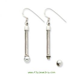 Sterling Silver Reflections Long Earring