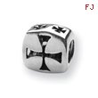 Sterling Silver Reflections Maltese Cross Bead