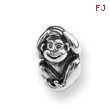 Sterling Silver Reflections Monkey Bead