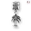 Sterling Silver Reflections Palm Tree Dangle Bead