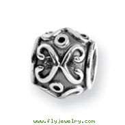 Sterling Silver Reflections Scroll Bali Bead