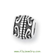 Sterling Silver Reflections Scroll Bali Bead