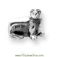 Sterling Silver Reflections Sea Lion Bead