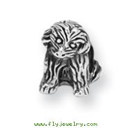 Sterling Silver Reflections Sitting Puppy Bead