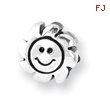 Sterling Silver Reflections Smiling Sun Bead