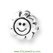 Sterling Silver Reflections Smiling Sun Bead