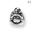 Sterling Silver Reflections Speak No Evil Buddha Bead