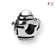 Sterling Silver Reflections Teapot Bead