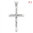 Sterling Silver Reversible Cross Pendant