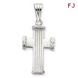 Sterling Silver Reversible Cross Pendant