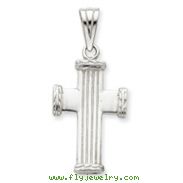 Sterling Silver Reversible Cross Pendant