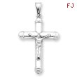 Sterling Silver Reversible Crucifix Pendant