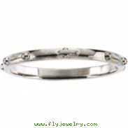 Sterling Silver Rosary Ring