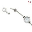 Sterling Silver Round Face Reflections Watch Starter Bracelet