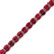 Sterling Silver Ruby Bracelet