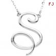 Sterling Silver S 16