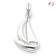 Sterling Silver Sailboat Charm