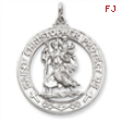 Sterling Silver Saint Christopher Medal