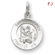 Sterling Silver Saint Christopher Medal