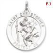 Sterling Silver Saint Christopher Medal