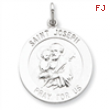 Sterling Silver Saint Joseph Medal