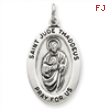 Sterling Silver Saint Jude Thaddeus Medal
