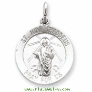 Sterling Silver Saint Jude Thaddeus Medal