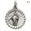 Sterling Silver Saint Jude Thaddeus Medal