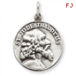 Sterling Silver Saint Jude Thaddeus Medal