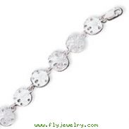 Sterling Silver Sand Dollars Bracelet