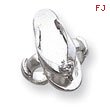 Sterling Silver Sandal CZ Toe Ring