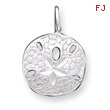 Sterling Silver Sanddollar Charm