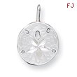 Sterling Silver Sanddollar Charm