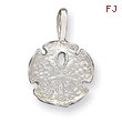 Sterling Silver Sanddollar Charm