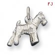 Sterling Silver Schnauzer Charm