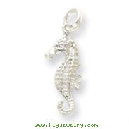 Sterling Silver Sea Horse Charm