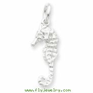 Sterling Silver Seahorse Charm