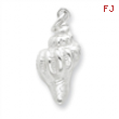 Sterling Silver Seashell Charm