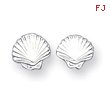 Sterling Silver Shell Mini Earrings