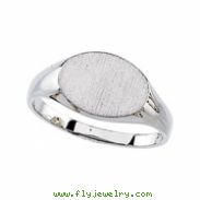 Sterling Silver Signet Ring