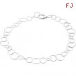 Sterling Silver SIZE 07.50 INCH STERLING SILVER TWISTED LINK CHAIN Ster Twisted Link Chain
