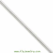 Sterling Silver Snake Anklet