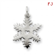 Sterling Silver Snowflake Charm