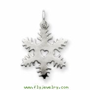 Sterling Silver Snowflake Charm