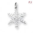 Sterling Silver Snowflake Pendant