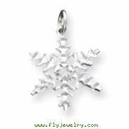 Sterling Silver Snowflake Pendant