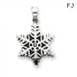 Sterling Silver Snowflake Pendant